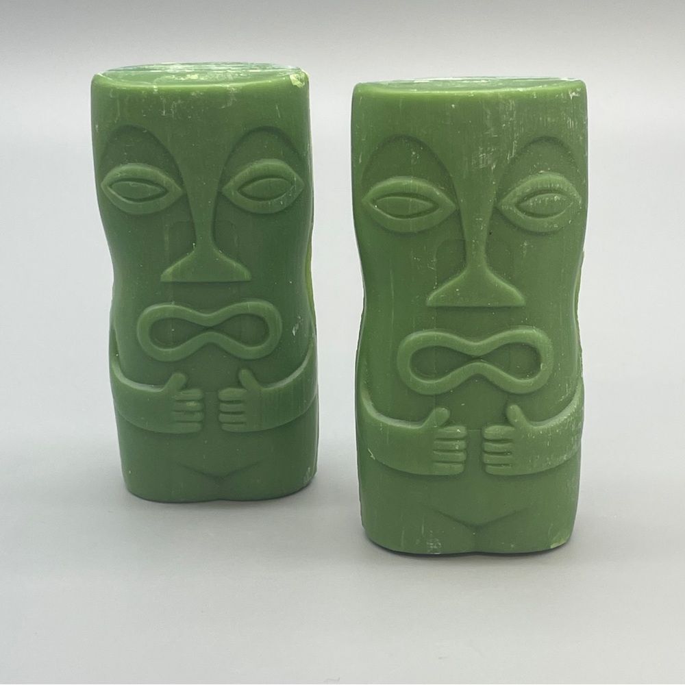 Vintage Tonga Soap Set in Box by Amway 1980 Tiki